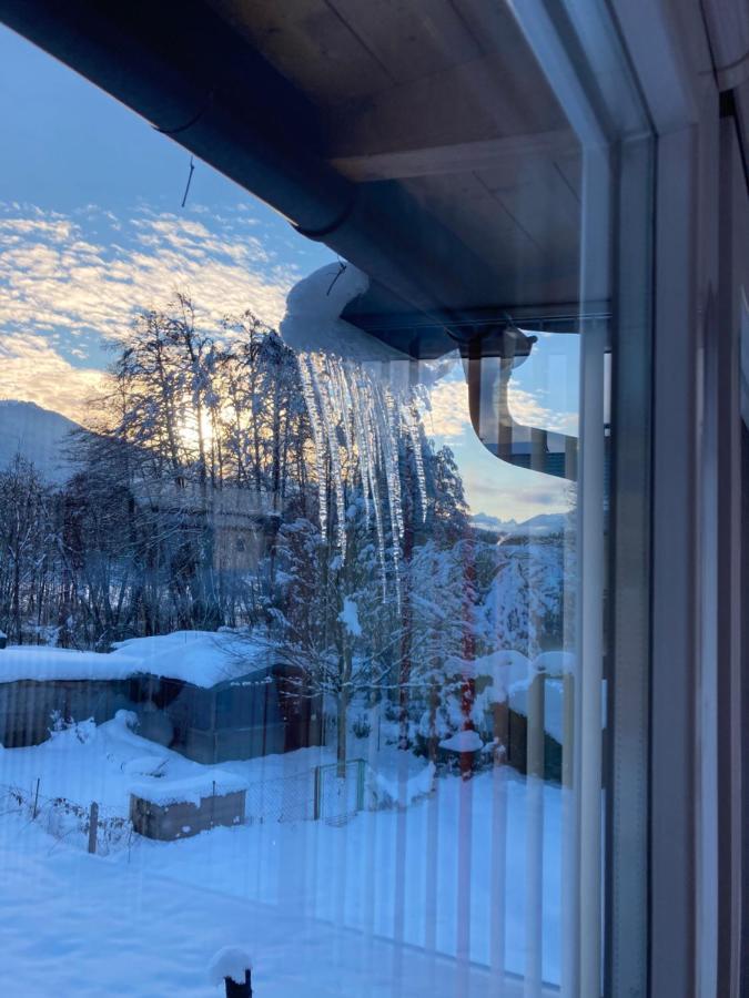 Ferienhaus Auszeit Natur Villach Bagian luar foto