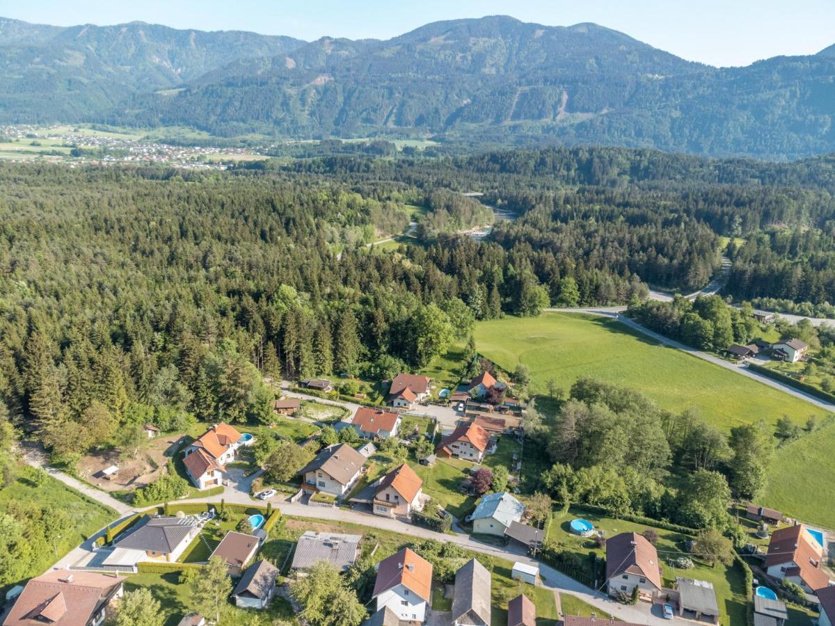 Ferienhaus Auszeit Natur Villach Bagian luar foto