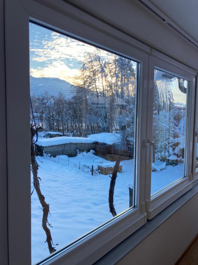 Ferienhaus Auszeit Natur Villach Bagian luar foto