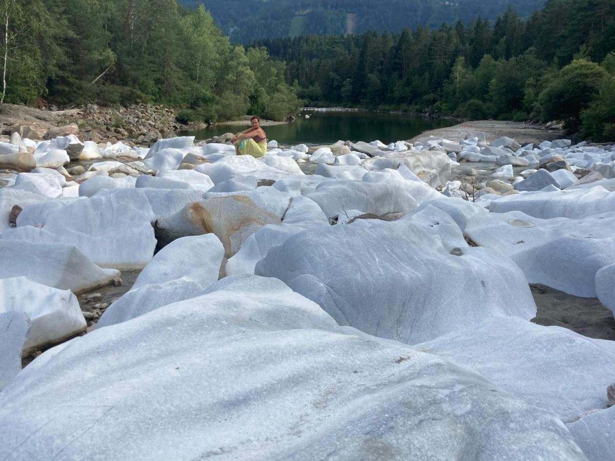 Ferienhaus Auszeit Natur Villach Bagian luar foto
