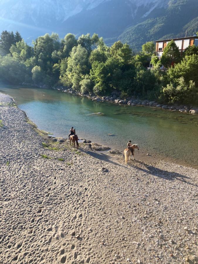 Ferienhaus Auszeit Natur Villach Bagian luar foto